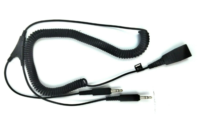 Jabra QD to Dual 3.5mm Adapter Cable