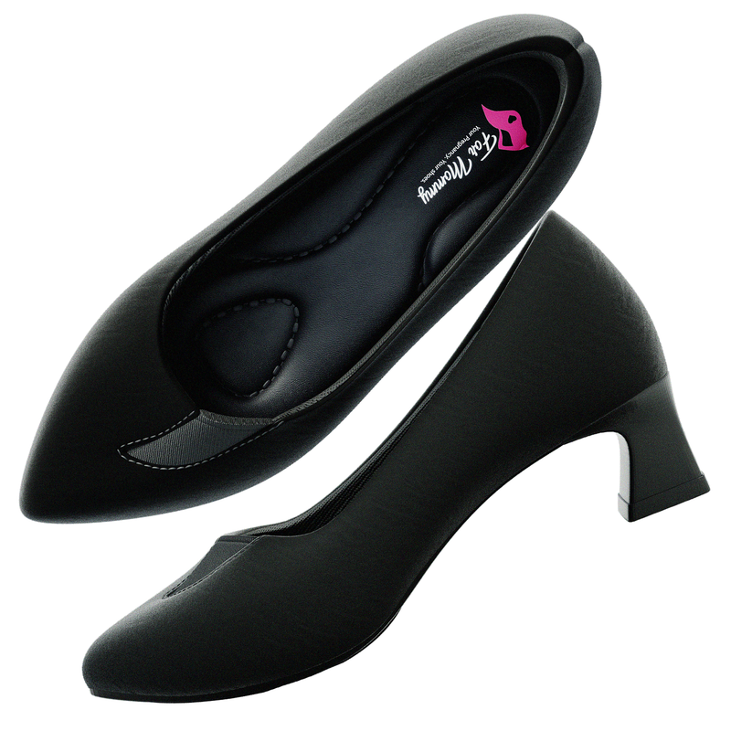 ForMommy Nova Velvet - Pointed Plush Shoe | Premium Pregnancy Comfort