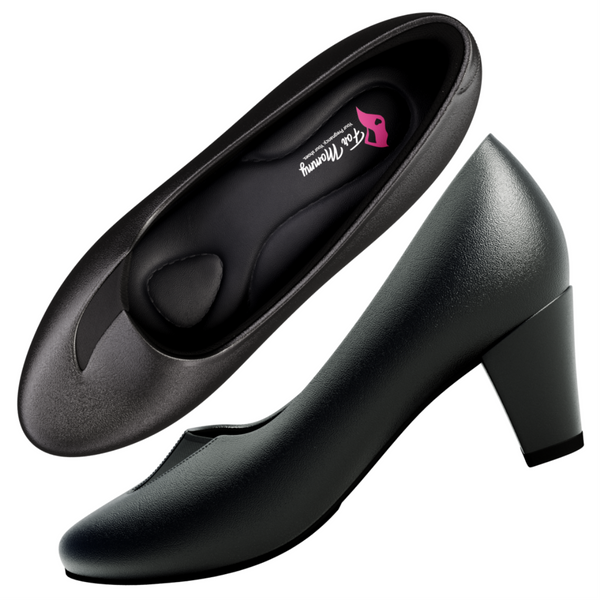 ForMommy Olivia - Classic Comfort Flat | Pregnancy Shoe with Arch Support & Wide Fit
