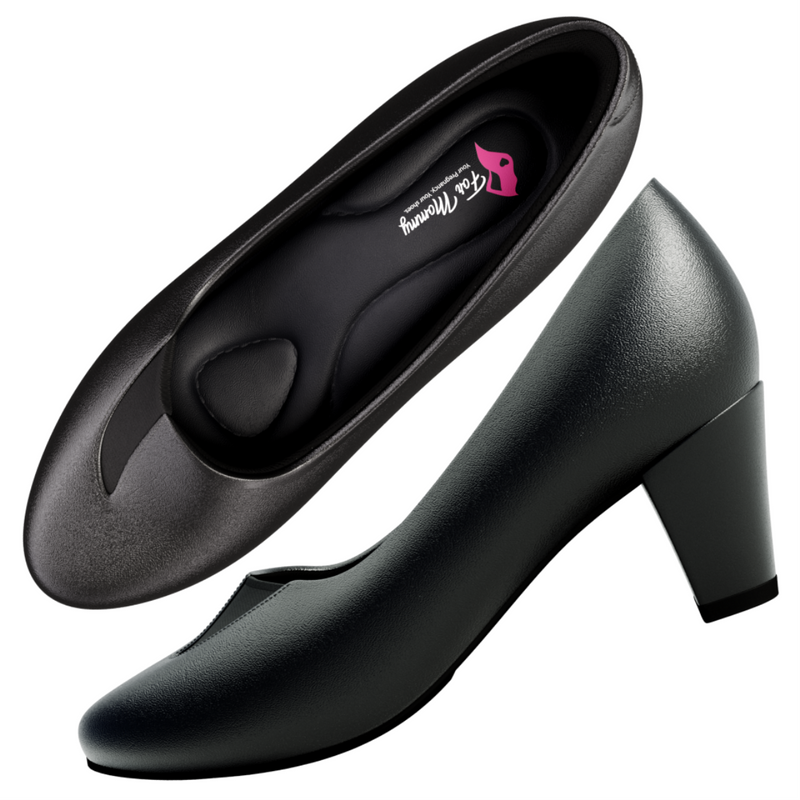 ForMommy Olivia - Classic Comfort Flat | Pregnancy Shoe with Arch Support & Wide Fit
